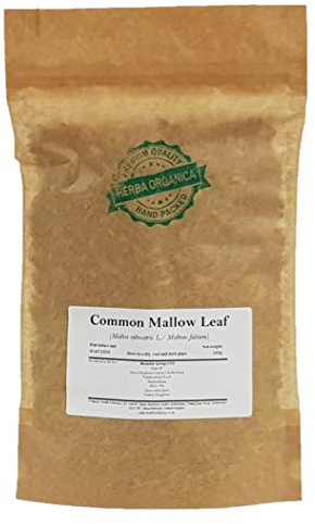 Herba Organica Common Mallow Leaf - Malva Sylvestris L - Herbal Tea (100g)