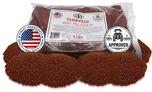 FAMILY FARM AND FEED | Dried Molasses Food | Soil and Pet | Young and Adult | Granular | 4 Pounds