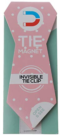 MISHITI Magnetische Krawattenklammer Unsichtbare Herren Anzugjacke Edelstahl Magnetische Anstecknadel