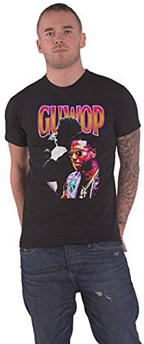 Gucci Mane GUWOP T Shirt Gucci Collage Logo Nue offiziell Herren Schwarz
