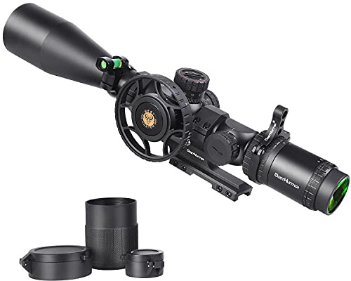 WestHunter Optics WHI 6-24x50 SFIR FFP Precisión Miras Telescópicas, Exclusivo para Competiciones Deportivas de Larga Distancia | Picatinny Kit A