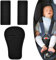 AOMIG Protector Cinturon Coche Niños, 3pcs Almohadilla Cinturon Coche Niños, Almohadilla para Cinturón de Seguridad de Entrepierna, Funda Cinturon Coche para Protegen Recién Nacidos, Bebés y Niños