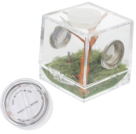 POPETPOP 3-teilige Box Winziges Gehäuse Für Springspinnen Spinnen-lebensraumbox Robustes Material Zur Insektenfütterung