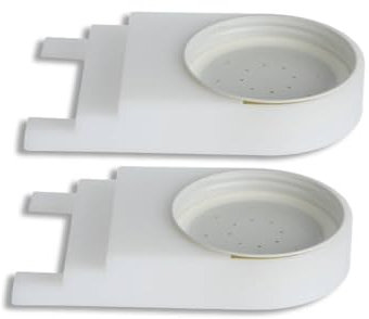 HERCHR Bienenfutterspender Vorne Für Bienenstöcke, 2 Stück, Kunststoff-Bieneneingangsfutterspender, Wasser- Und Zuckersirup-Eingang Oder Oberer Spender, Trinkwasser-Imkereiausrüstung