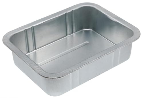 LUNAIZHUO Vaschetta di Raccolta Dell'olio a Prova di Perdite, Vaschetta di Raccolta Dell'olio per sotto L'auto Zincata, per Meccanici, Motociclette e Automobili(40x30x9cm/16x12x3.5in)