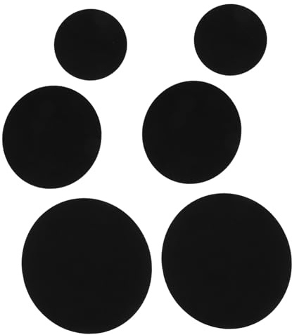 AKOOSY 6 pièces Lot de Dessous de Feutre Absorbant Double Face Tapis de Protection pour Pots de Fleurs Absorbant et Réversible pour Décoration de Table et Protection Intérieure