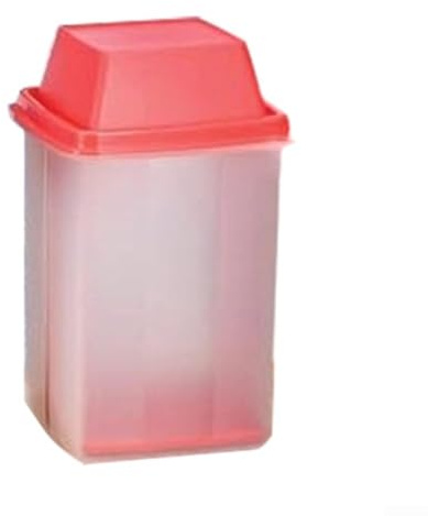 Inläggsglas med sil för saftfat – förvaringsglas för skadliga ämnen 2 l för kimchi och gurkor, lufttätt lock (rosa)