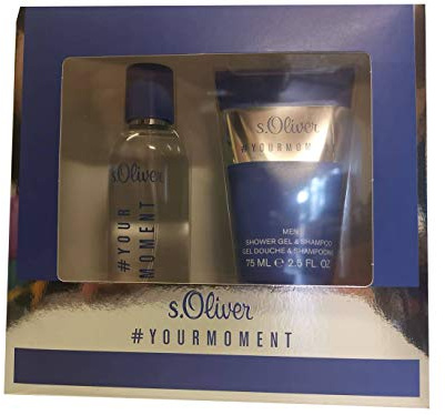 S.Oliver #your moment Men Geschenkset mit 40 ml EDT Eau de Toilette Spray