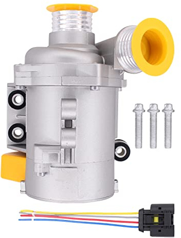 Doo Engy Wasserpumpe elektrisch Kühlmittelpumpe 12V mit Schrauben für 1er E81 E87 3er E90 E93 E92 E91 5er E60 E61 6er E63 E64 7er E65 E66 E67 X1 E84 X3 E83 Z4 E86 E85 E89