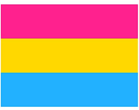 Mingchengheng LGBT-Flagge | Polyester mit Ösen Omnisexuelle Bisexuelle Flagge,Doppelt genähte Leuchtend rote, gelbe, Blaue Farben, LGBT-Flaggen-Regenbogen-Flaggen-Serie