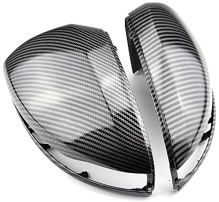 WEINUANXIN Rückspiegel Spiegelkappen Für Benz Für W205 2016 2017 Seite Spiegel Abdeckung Auto Seite Spiegel Abdeckung Kappe Ersatz (Farbe : Carbon Fiber)
