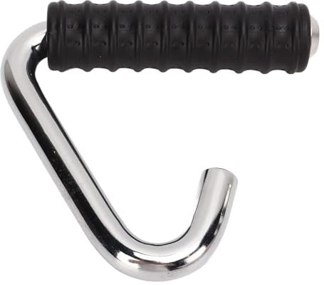 Exercise Handle for Pull Up, Resistance Bands Handle Hook Gym Cable Attachments, Heavy Duty Pull Up Bar Grips, Crossover Tricep Exercise Hand Grip with Rubber for Fitness Workout Gym Home