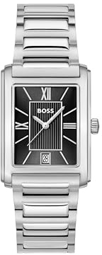 BOSS 1514300 Analoge Armbanduhr für Herren, Principle-Dress-Kollektion mit braunem Lederband
