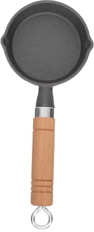 Hemobllo Mini Sartén Para Tortillas De Fondo Plano, Antiadherente, Pequeña Para Cocina De Gas De Inducción, Perfecto Para Hacer Huevos y Tortillas