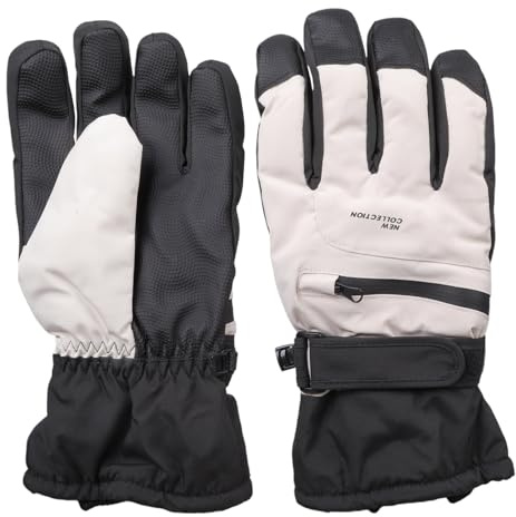 Gants de sport imperméables et antidérapants pour le ski et le snowboard pour femme avec embouts pour écran tactile