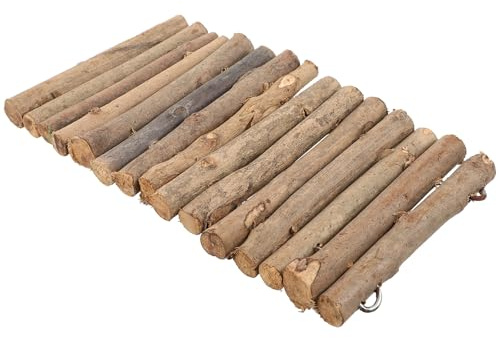 Abaodam Nascondiglio per Rettili in Legno Naturale Piattaforma per Crogiolarsi, Grotta Fai da Te per Tartarughe e Piccoli Animali, Decorazione Habitat Terrario per Gechi e Draghi Barbuti