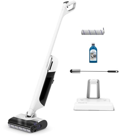Rowenta - X-Clean 12 Aspirateur Laveur sans Fil GZ7267E0 | Aspirateur balai sans fil pour poil animaux avec technologie Clean Cut brevetée - Aspiration 21 kPa - Autonomie 65 minutes