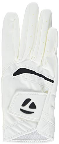 TaylorMade Golf 2021 STATUS JR. GLOVE, RIGHT HAND, MEDIUM , WHITE