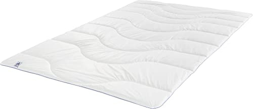 Irisette Steppbett Maila Textilfaser weiß Größe 155x220 cm