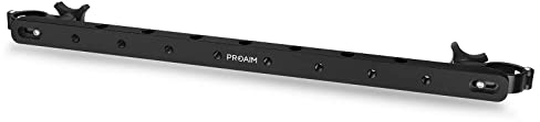 PROAIM Barra Trasversale per Accessori per Cart di Produzione Victor e Atlas. Per il montaggio di vari accessori foto/video. Portata fino a 30 kg/66 lb (VCTR-CB)