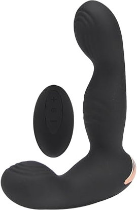 Prostate Massager with 10 Functions, Remote Controlled Prostate Massage Device, Prostate Toy, Rev-Pro Prostate Toys for Men, Mens Butt Plug, Mens Anal Toy, Prostate Massager