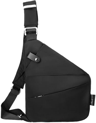 Anti-Diebstahl Tasche Reisetasche - Wasserdichte Sling-Brusttasche mit mehreren Fächern, perfekte Crossbody-Tasche für Damen und Herren