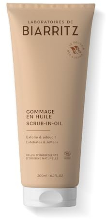 Laboratoires de Biarritz - Öl-Peeling - Peelt & sorgt für weiche Haut - bio-zertifiziert - Körper - 200 ml