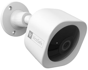 VicoHome X71 Outdoor Wireless Security Camera – 2K Battery-Powered WiFi Camera with Color Night Vision, AI Motion Detection, Two-Way Audio, IP65 Weatherproof, Cloud & SD Storage.