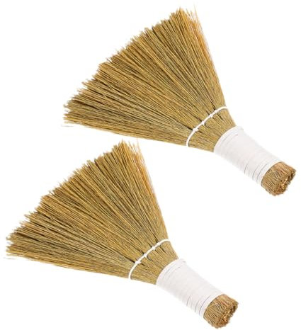 Sosoport 2stücke Pack Mini Besen Für Schreibtischreinigung Kleiner Handbesen Tragbarer Desktoppinsel Für Büro Haushalt Und Arbeitsplatte Reinigungsbürste
