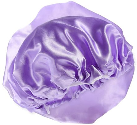 SEWOART 2pcs Shower Cap for Women Reusable Cap Hair Bonnet Elastic Cover for Boys and Girls Adults and Braids