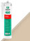 RAMSAUER 450 Silicone sanitaire 1K (beige sable) – Cartouche de 310 ml, idéale pour les pièces humides et les zones humides, le domaine alimentaire, facile à travailler, durcissement en profondeur