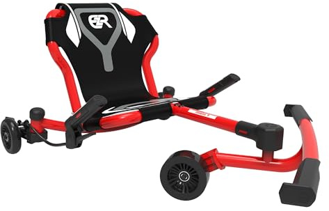 Ezyroller Drifter X Fun fordon barnfordon trehjuling barn trike roligt fordon (röd)