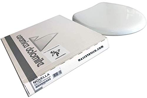 Copriwater Dolomite serie Novella ORIGINALE in termoindurente cerniere inox codice J102500