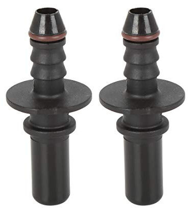 X AUTOHAUX 2pcs 9.49mm ID6 Car Fuel Line Hose Pipe Connector | Quick Release Male Connect Connector