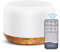 300ML Essential Oil Diffuser,Remote Control Aromatherapy Diffusers Humidifier with Adjustable Mist Mode & Waterless Auto-Off and 7 LED Light Colors for Bedroom,Office,Trip Yoga, SPA, Baby