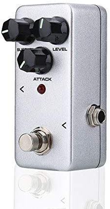 FCP2 Compressor Sustainer Pedal, Ultimate Comp Guitar Effect Pedals Mini Effect Pedal for Electric Guitar Accessories True Bypass compressor pedal