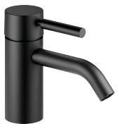 Dornbracht META Waschtisch-Einhandbatterie ohne Ablaufgarnitur, Ausladung 125 mm, 33526660-33, Farbe: Schwarz Matt