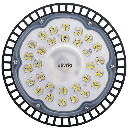 Jefedana UFO LED Industrielampe 200W 20000LM 6500K IP65, 1 Stück | Superhell 20000LM, IP65 staubdicht wasserdicht, 6500K Kaltweiß, ideal für Werkstätten Industrie Fabrikhallen, langlebig