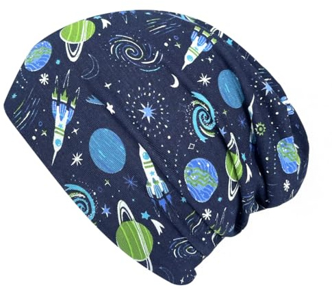Wollhuhn Kinder Beanie – Zweilagige Longbeanie aus Jersey, wendbar & weich – mit Grauer Innenseite – Handmade in Deutschland – ganzjährig tragbar