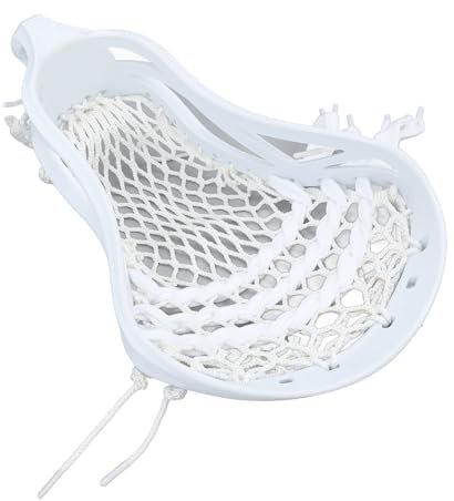 Jauarta Lacrosse Head Mesh Strung Verschleißfeste Nylon Lacrosse Stick Köpfe für Training Wettkampf (Herren)
