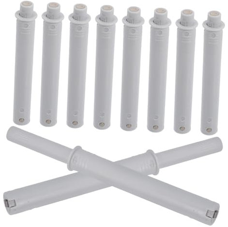Angoily 10sätze Schranktüröffner Mit Druckmechanismus Magnetische Schubladenverschlüsse Versteckte Türschlösser Für Schränke Druck-entriegelung Für Möbel Robuste Touch-catches Für Küchensc