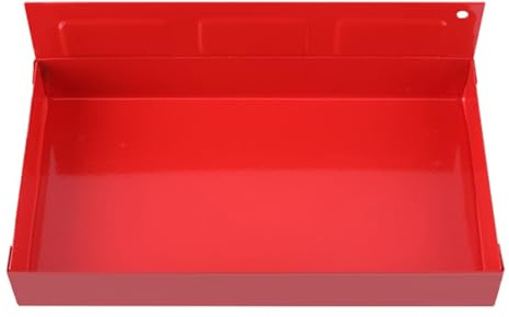 Nicear 1pcs Tool Rack Magnetic Aerosol Spray Can Holder Red Magnet Toolbox Bottle Holder Wall Mounted Spray Bottle Rack For Garage Mechanic Paint Bottle Can Organizer