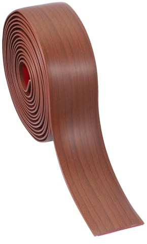 PATIKIL Profil De Transition Autoadhésif Pour Sol 4cm x 3 Métres Vinyle Plat Pour Joints De Sol Carrelage Transition Tapis, Noyer