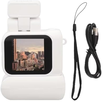 TEMOOUES Caméscope de campus 480 mAh batterie 1080p haute définition appareil léger pour activités de plein air Sports caméra