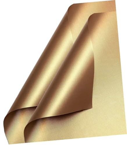 SHINEOFI 2 pièces Tapis Cuisson BBQ Réutilisable Antiadhésif Résistant Haute Température pour Grillades et Pâtisserie Tapis Cuisine Pratique et Facile à Nettoyer Compatible Barbecue
