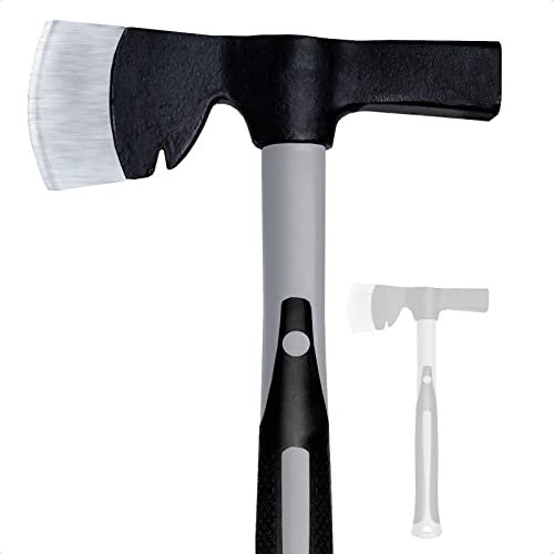 Werku WK601710, Hacha-Martillo Yeso, Largo 300 mm, Peso Cabezal 600 gr, Medidas Cabezal 175 x 28 x 25 mm, Cabezal Acero Carbono Forjado, Mango Fibra