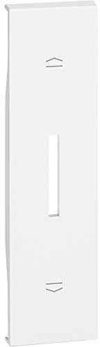 BTicino Living Now Copertura per Comando Tapparelle, Un Modulo, Bianco