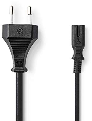 TronicXL 10 stycken 3 meter Euro 8 nätkabel strömkabel nätdel