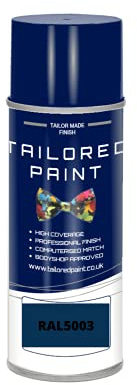 RAL5003 Sapphire Blue MATT Aerosol Paint Can Direct MATT Paint RAL Colour Code For Wood, Metal, Plastic, PVC, UPVC, Fascia Boards - Indoor & Outdoor
