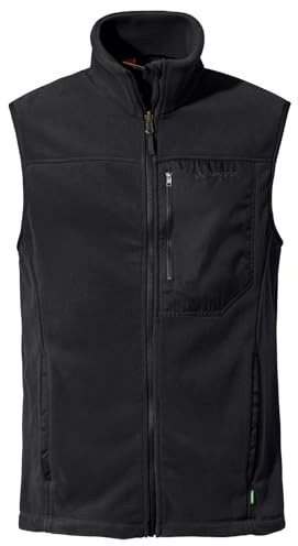 VAUDE Herren Fleeceweste Rosemoor Fleece Vest, warmes Polartec®-Fleece, atmungsaktiv, schnelltrocknend, black, L